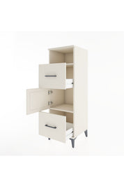 Hyperion Dolap 2 Raflı 2 Çekmeceli Tek Kapaklı 44x44x134 Aytaşı-Aytaşı