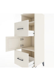 Hyperion Dolap 2 Raflı 2 Çekmeceli Tek Kapaklı 44x44x134 Aytaşı-Aytaşı