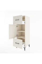 Hyperion Dolap 2 Raflı 2 Çekmeceli Tek Kapaklı 44x44x134 Aytaşı-Aytaşı