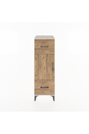 Hyperion Dolap 2 Raflı 2 Çekmeceli Tek Kapaklı 44x44x134 Aytaşı-Çam
