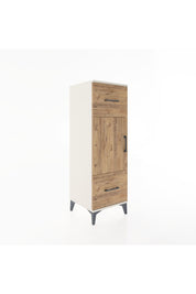 Hyperion Dolap 2 Raflı 2 Çekmeceli Tek Kapaklı 44x44x134 Aytaşı-Çam