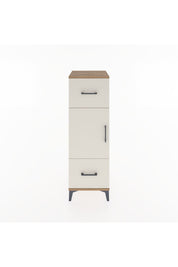 Hyperion Dolap 2 Raflı 2 Çekmeceli Tek Kapaklı 44x44x134 Çam-Aytaşı