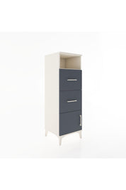 Hyperion Dolap Tek Raflı 2 Çekmeceli Tek Kapaklı 44x44x134 - S49M004V2B