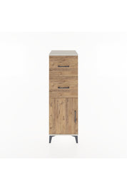 Hyperion Dolap Tek Raflı 2 Çekmeceli Tek Kapaklı 44x44x134 Aytaşı-Çam