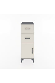 Hyperion Dolap Tek Raflı 2 Çekmeceli Tek Kapaklı 44x44x134 - S49M005V4B