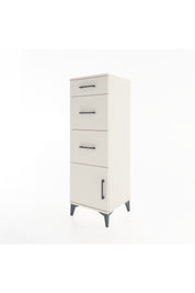 Hyperion Dolap 3 Çekmeceli Tek Kapaklı 44x44x134 Aytaşı-Aytaşı