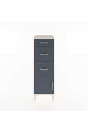 Hyperion Dolap 3 Çekmeceli Tek Kapaklı 44x44x134 Aytaşı-Antrasit