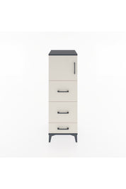 Hyperion Dolap Tek Raflı 3 Çekmeceli Tek Kapaklı 44x44x134 - S49M008V4B