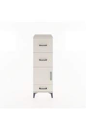 Hyperion Dolap Tek Raflı 3 Çekmeceli Tek Kapaklı 44x44x134 Aytaşı-Aytaşı