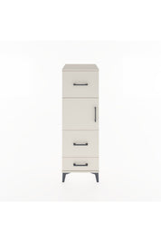 Hyperion Dolap Tek Raflı 3 Çekmeceli Tek Kapaklı 44x44x134 Aytaşı-Aytaşı