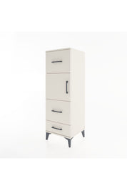 Hyperion Dolap Tek Raflı 3 Çekmeceli Tek Kapaklı 44x44x134 Aytaşı-Aytaşı