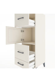 Hyperion Dolap Tek Raflı 3 Çekmeceli Tek Kapaklı 44x44x134 Aytaşı-Aytaşı