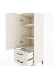 Hyperion Dolap 3 Raflı 2 Çekmeceli Tek Kapaklı 44x44x134 Aytaşı-Aytaşı