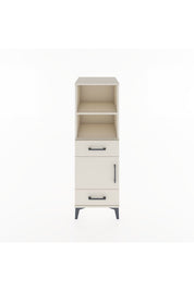 Hyperion Dolap 3 Raflı 2 Çekmeceli Tek Kapaklı 44x44x134 Aytaşı-Aytaşı