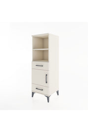 Hyperion Dolap 3 Raflı 2 Çekmeceli Tek Kapaklı 44x44x134 Aytaşı-Aytaşı