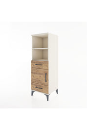 Hyperion Dolap 3 Raflı 2 Çekmeceli Tek Kapaklı 44x44x134 Aytaşı-Çam