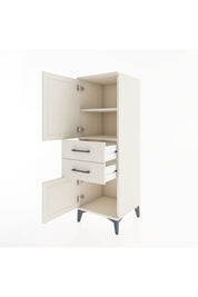 Hyperion Dolap 2 Raflı 2 Çekmeceli 2 Kapaklı 44x44x134 Aytaşı-Aytaşı