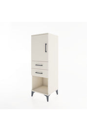 Hyperion Dolap 2 Raflı 2 Çekmeceli Tek Kapaklı 44x44x134 Aytaşı-Aytaşı