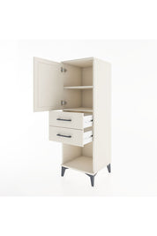 Hyperion Dolap 2 Raflı 2 Çekmeceli Tek Kapaklı 44x44x134 - S49M017V1B