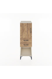 Hyperion Dolap 2 Raflı 2 Çekmeceli Tek Kapaklı 44x44x134 Aytaşı-Çam