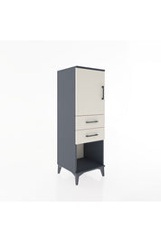 Hyperion Dolap 2 Raflı 2 Çekmeceli Tek Kapaklı 44x44x134 - S49M017V4B