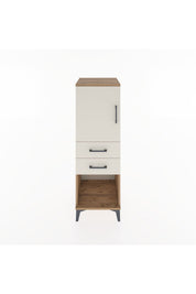 Hyperion Dolap 2 Raflı 2 Çekmeceli Tek Kapaklı 44x44x134 Çam-Aytaşı
