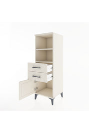 Hyperion Dolap 2 Raflı 2 Çekmeceli Tek Kapaklı 44x44x134 Aytaşı-Aytaşı