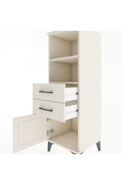 Hyperion Dolap 2 Raflı 2 Çekmeceli Tek Kapaklı 44x44x134 Aytaşı-Aytaşı