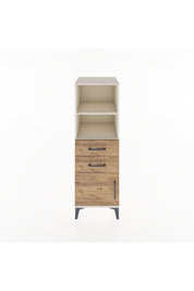 Hyperion Dolap 2 Raflı 2 Çekmeceli Tek Kapaklı 44x44x134 Aytaşı-Çam