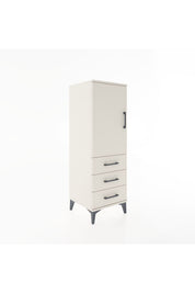 Hyperion Dolap 2 Raflı 3 Çekmeceli Tek Kapaklı 44x44x134 Aytaşı-Aytaşı