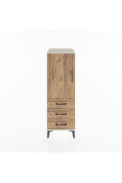 Hyperion Dolap 2 Raflı 3 Çekmeceli Tek Kapaklı 44x44x134 Aytaşı-Çam