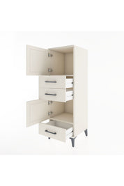 Hyperion Dolap 2 Raflı 3 Çekmeceli 2 Kapaklı 44x44x134 Aytaşı-Aytaşı