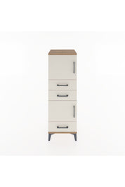 Hyperion Dolap 2 Raflı 3 Çekmeceli 2 Kapaklı 44x44x134 Çam-Aytaşı