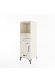 Hyperion Dolap 2 Raflı 3 Çekmeceli Tek Kapaklı 44x44x134 Aytaşı-Aytaşı