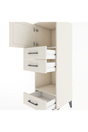 Hyperion Dolap 2 Raflı 3 Çekmeceli Tek Kapaklı 44x44x134 Aytaşı-Aytaşı