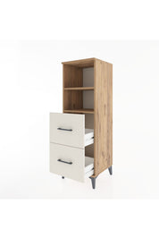 Hyperion Dolap 2 Raflı 2 Çekmeceli 44x44x134 Çam-Aytaşı