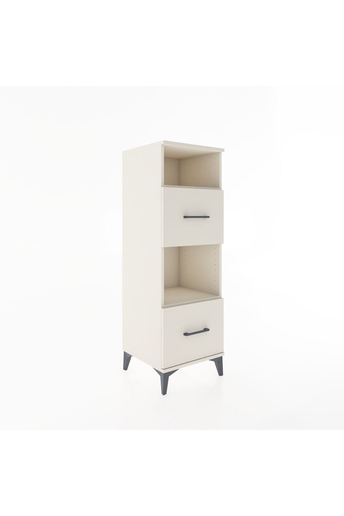 Hyperion Dolap 2 Raflı 2 Çekmeceli 44x44x134 Aytaşı-Aytaşı