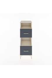 Hyperion Dolap 2 Raflı 2 Çekmeceli 44x44x134 Aytaşı-Antrasit