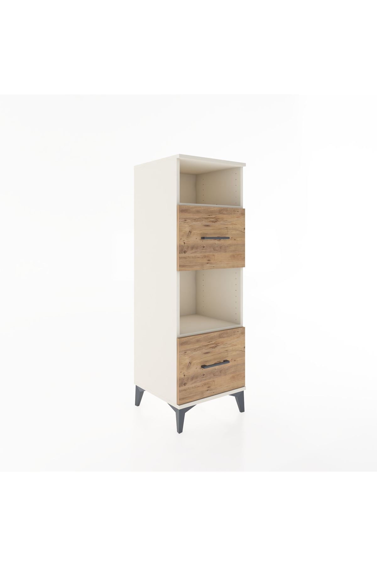 Hyperion Dolap 2 Raflı 2 Çekmeceli 44x44x134 Aytaşı-Çam