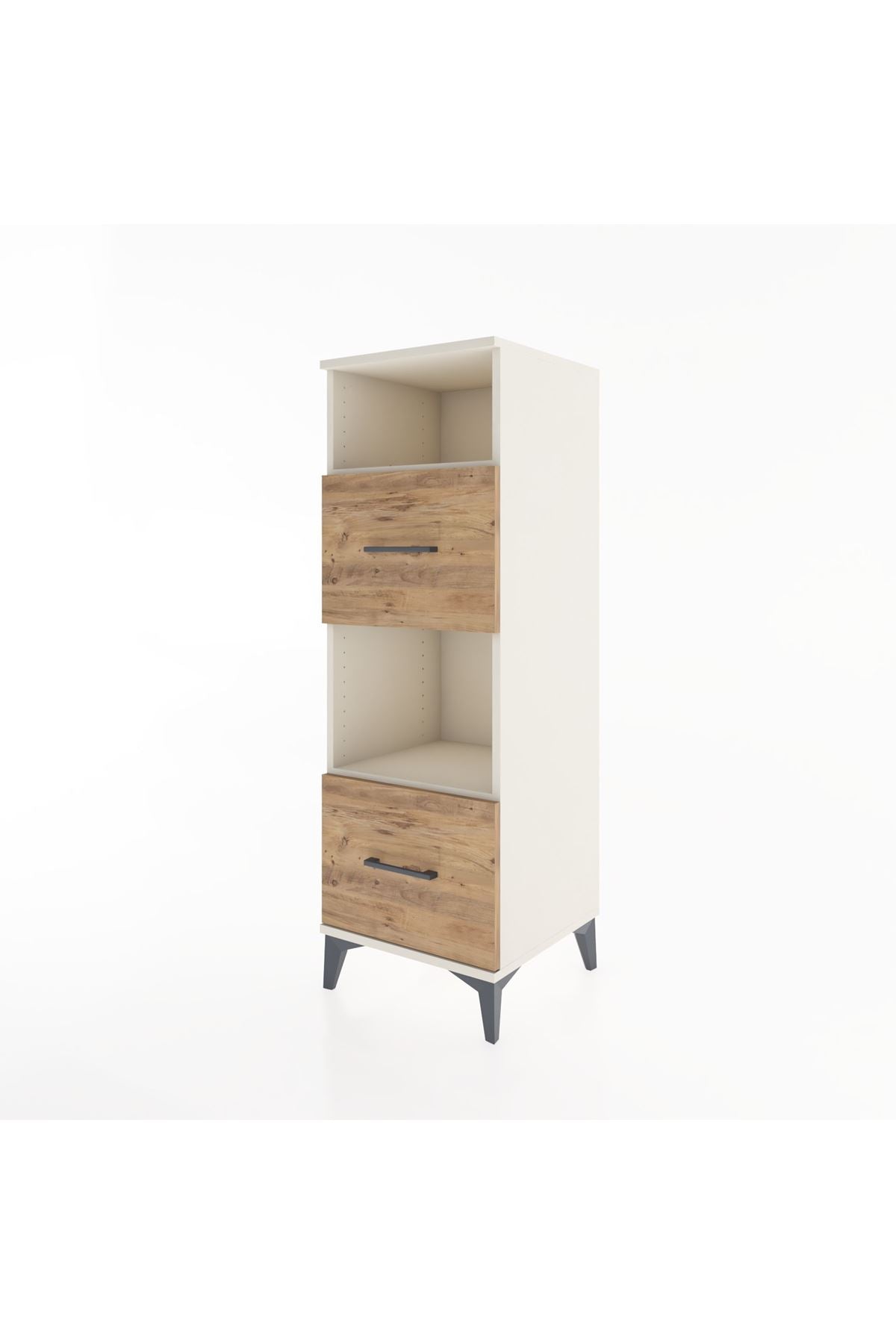 Hyperion Dolap 2 Raflı 2 Çekmeceli 44x44x134 Aytaşı-Çam