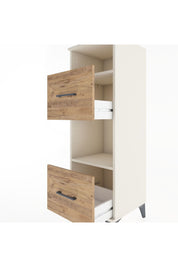 Hyperion Dolap 2 Raflı 2 Çekmeceli 44x44x134 Aytaşı-Çam