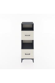 Hyperion Dolap 2 Raflı 2 Çekmeceli 44x44x134 Antrasit-Aytaşı