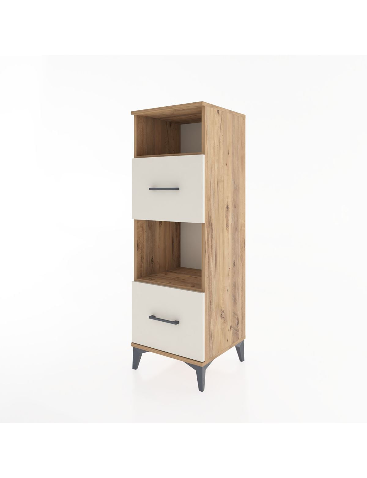 Hyperion Dolap 2 Raflı 2 Çekmeceli 44x44x134 - S49M026V7B
