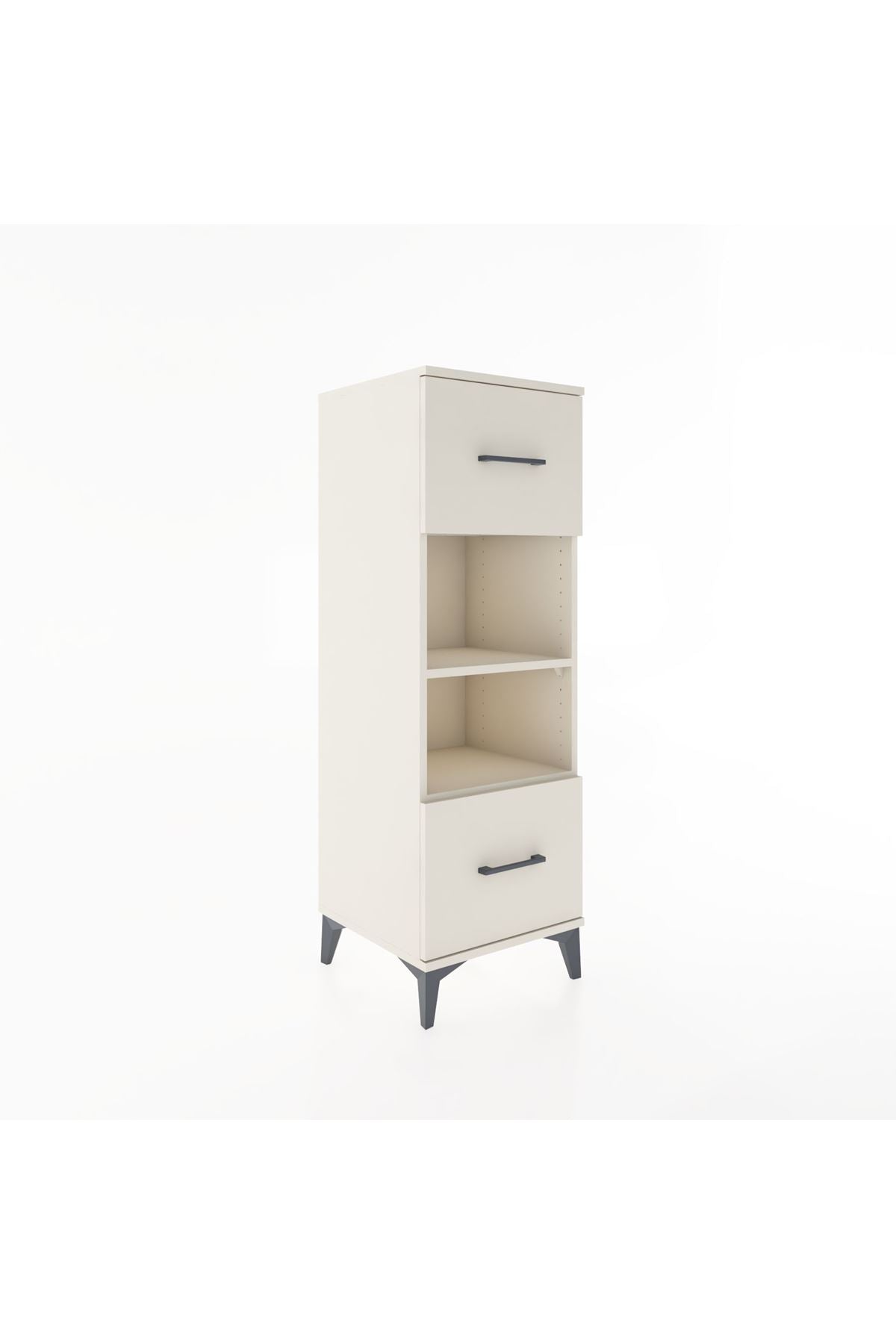 Hyperion Dolap 2 Raflı 2 Çekmeceli 44x44x134 Aytaşı-Aytaşı