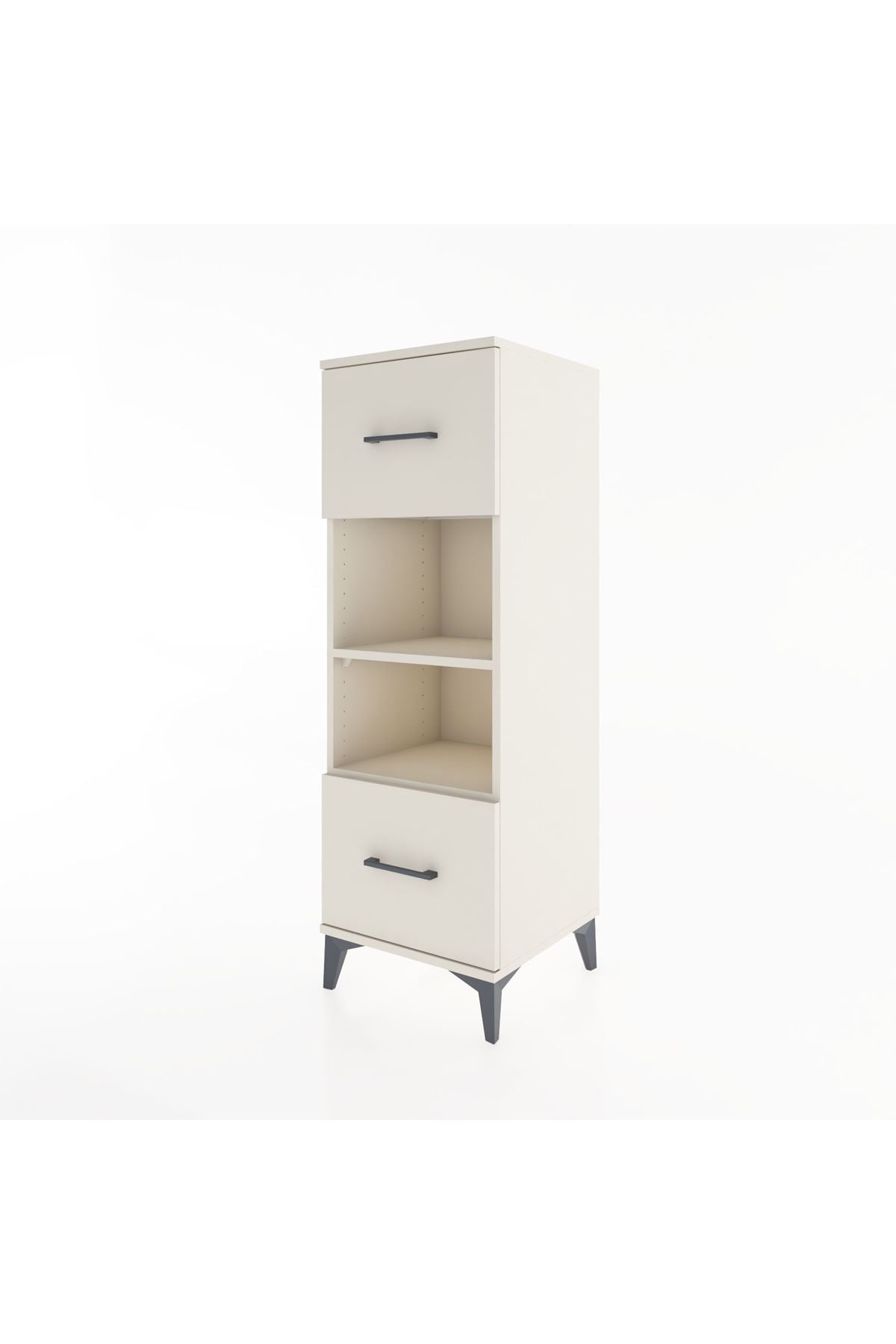 Hyperion Dolap 2 Raflı 2 Çekmeceli 44x44x134 Aytaşı-Aytaşı