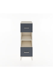 Hyperion Dolap 2 Raflı 2 Çekmeceli 44x44x134 Aytaşı-Antrasit