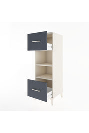 Hyperion Dolap 2 Raflı 2 Çekmeceli 44x44x134 Aytaşı-Antrasit