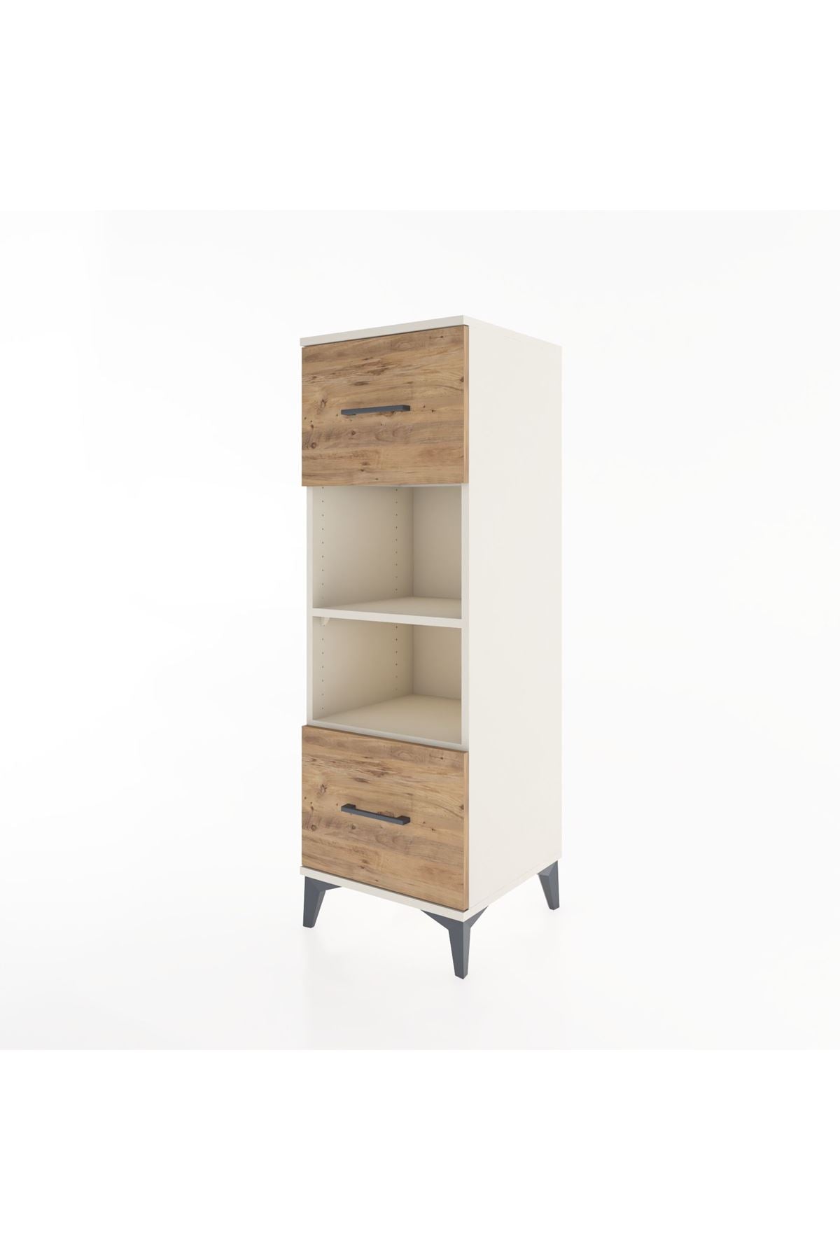 Hyperion Dolap 2 Raflı 2 Çekmeceli 44x44x134 Aytaşı-Çam