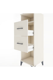 Hyperion Dolap Tek Raflı 2 Çekmeceli 44x44x134 - S49M028V1B