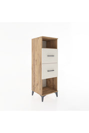 Hyperion Dolap Tek Raflı 2 Çekmeceli 44x44x134 - S49M028V7B